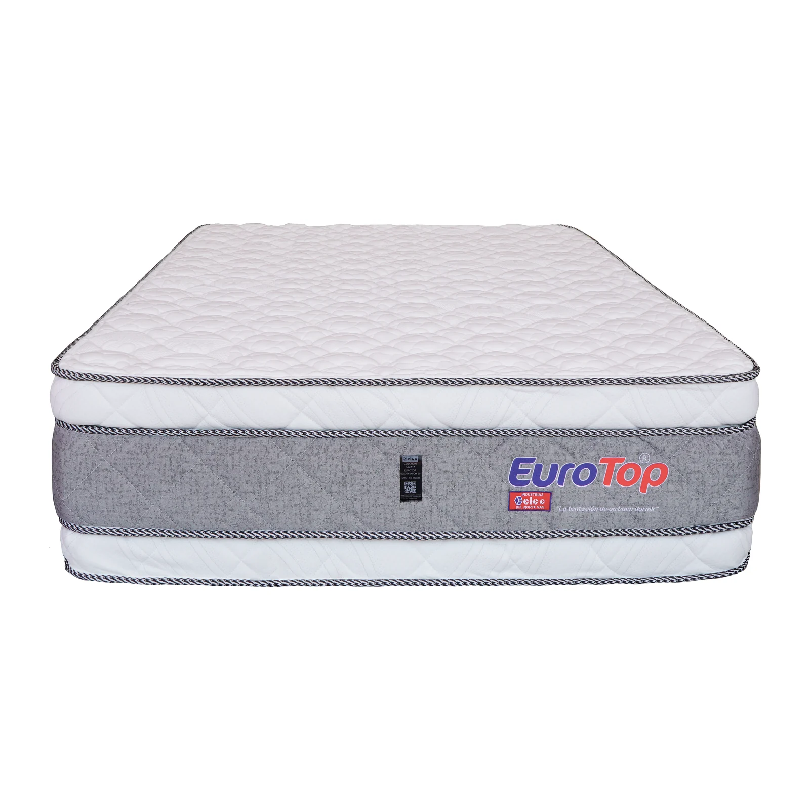 Colchón Eurotop super ortopédico con pillows de espuma flexible, 37 cm de espesor - Industrias Celco